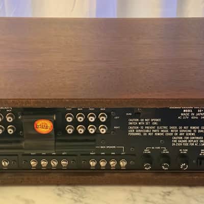 Harman/Kardon 50+ Vintage Multichannel Receiver with Original Wood Case — Serviced, Cleaned, LED Dial Lighting image 10