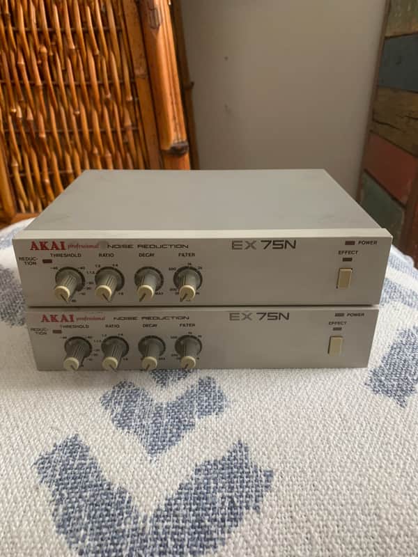 Akai EX75N Noise Reduction (Pair) - Rare Vintage - Half 1/2 Rack image 1