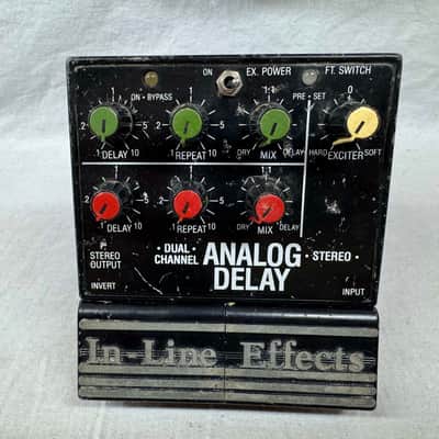 In-Line Effects Analog Delay Pedal - MIJ Made In Japan image 2