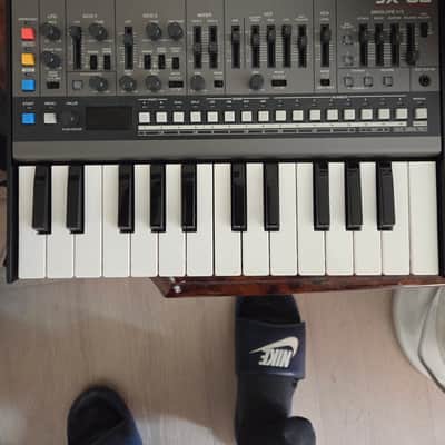 Roland JX-08 Boutique Series Polyphonic Synthesizer Module with K-25m Keyboard 2021 - Present - Black