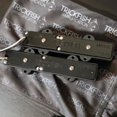 Trickfish Split Coil 5-string Jazz Bass pickup set (18mm) image 2