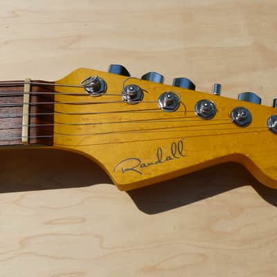 Randall Randocaster in Aztec Gold Featuring Warmoth, Fralin and Fender Premium Parts image 6