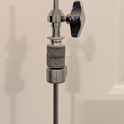 DW DWCP9500TBXF 9000 Series Double-Braced 2 Leg Hi-Hat Stand with Extended Footboard 2010s - Chrome image 10