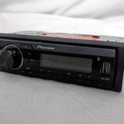 Pioneer MVH-S21BT Bluetooth Car Stereo Receiver AM/FM Radio Audio System Single DIN Dash image 1