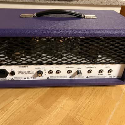 Soldano SLO 30 Head 2020's - Purple image 6