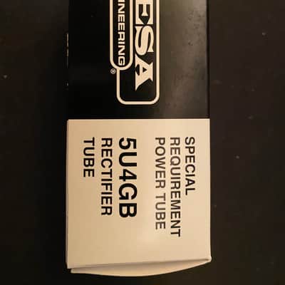 Mesa Boogie 5U4GB Rectifier Tube 2020s - Glass image 2