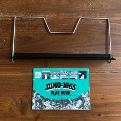 Music Rest / Stand  for Roland Alpha Juno 1, 2, 106/106s with Original Juno 106S Playbook!