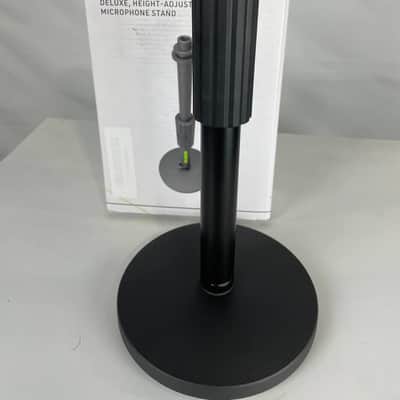 Shure by Gator SH-DESKTOP1 Round Base Desktop Microphone Stand, Black image 4