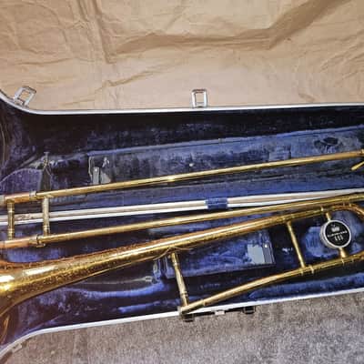 King Cleveland 605 Model Tenor Trombone Brass, USA image 7