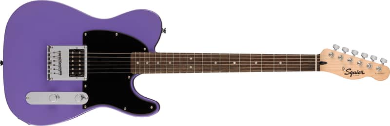 Fender Squier Sonic™ Esquire H, Laurel Fingerboard, Black Pickguard, Ultraviolet image 1