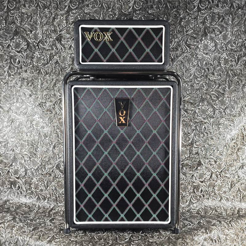 Vox MSB50-BA Mini Superbeetle Bass 50-Watt 1x8" Mini Bass Amp Stack - Black image 1