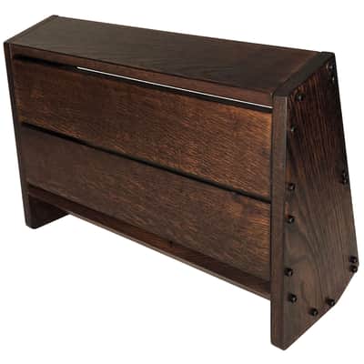 6U / 104hp Eurorack case EVA • Rails + M3 nuts / Dark Oak / Unpowered image 11