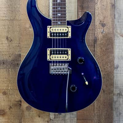 PRS SE Standard 24 Transluscent Blue Brown Gig Bag Included image 2
