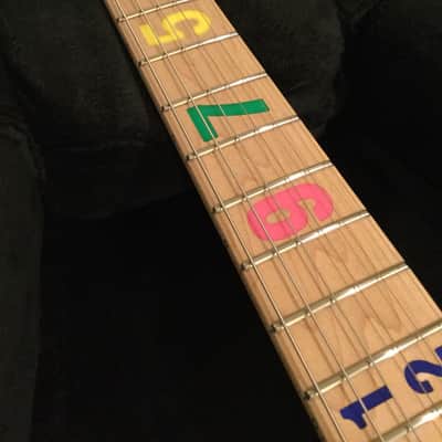 Kiesel Jason Becker JB24 Numbers guitar thicker neck profile 2018 with tone knob image 6