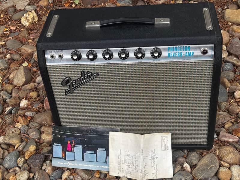Fender Princeton Reverb   1970  Silverface - Good