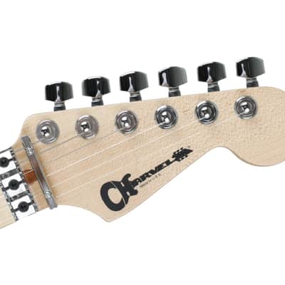Charvel USA Custom San Dimas Vintage Flames Graphic Unique Design Flame Guitar image 9