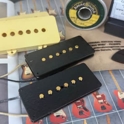 GVT®️ “ NOS Wire “ Handwound Pickup set for Jazzmaster ®️ “ Original 1955 Anaconda Heavy formvar magnet wire “ Semie Moseley . image 6
