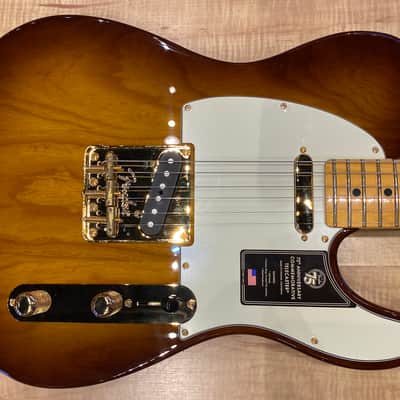 Fender 75th Anniversary Commemorative Telecaster Limited Edition Electric Guitar - Bourbon Burst image 4