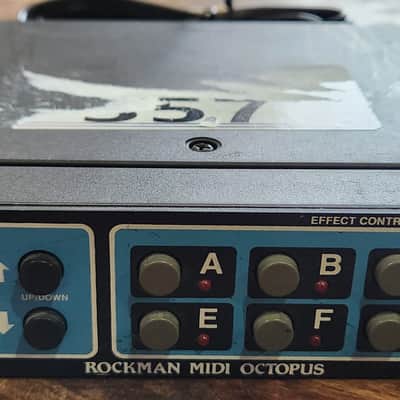 STUDIO SALE! Rockman SR&D Tom Scholz Midi Octopus Half Rack 1990s USA image 3