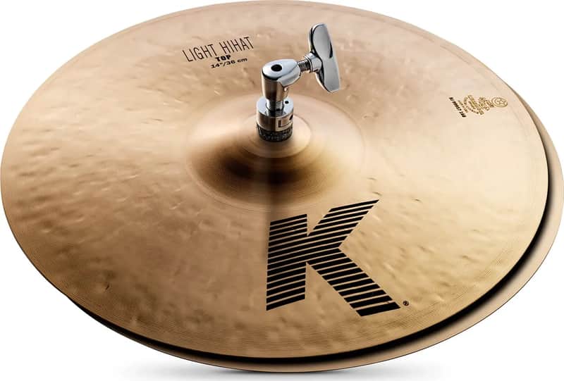 Zildjian K Zildjian Light Hi-Hat Cymbals, 14" image 1