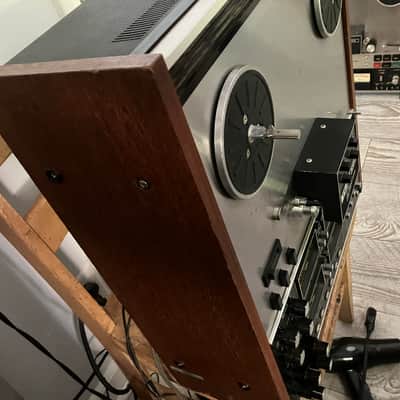 PLEASE READ AD!!! TEAC 3340S 1/4" 10.5 inch 4-Track 4 Channel quad Semi Pro Reel to Reel Tape Deck Recorder 1970s - Silver image 10