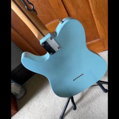 Fender Vintera '50s Telecaster Modified with Maple Fretboard Daphne Blue image 4