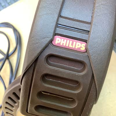 Philips Vintage N 6320 Brown headphones super cool rare color ! image 10