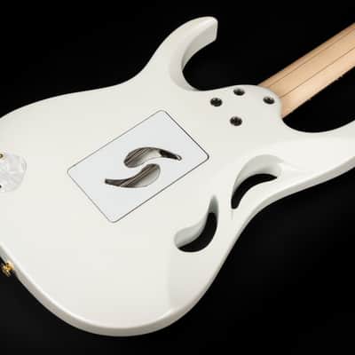 2024 Ibanez PIA3761-SLW Steve Vai Signature - Stallion White | Japan HSH DiMarzio Pickups Stainless Steel Frets Double Locking Tremolo 3.53kg | CoA OHSC image 13