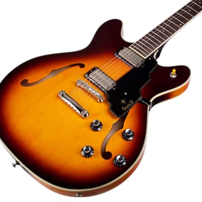 Guild Starfire IV ST Maple Antique Burst image 7