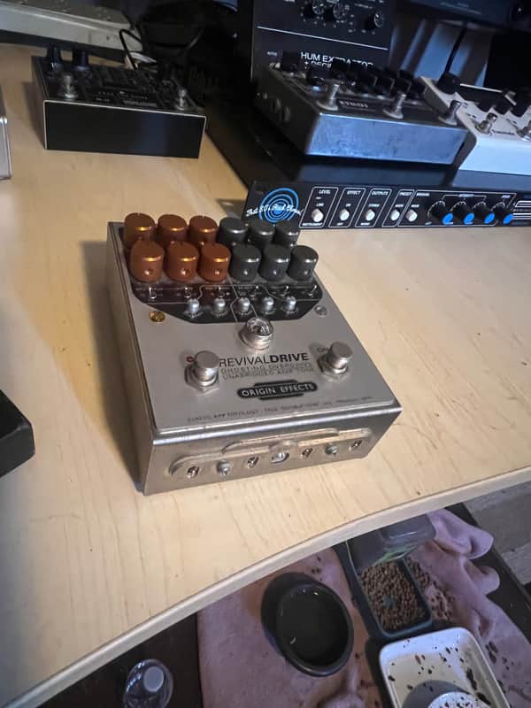 Origin Effects RevivalDRIVE Ghosting Overdrive 2010s - Silver/Orange image 1