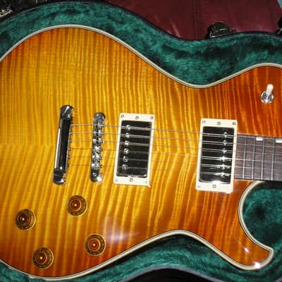 Knaggs SSC Steve Stevens Signature Model Tier 1 Vintage Sunburst Flametop 2017 - Vintage Sunburst Flametop image 4