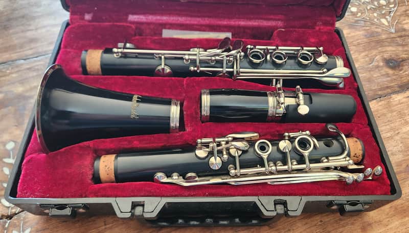 Andre Bardot Standard Bore (Grenadilla African Blackwood) Jazz Clarinet Polished Wood - Paris image 1