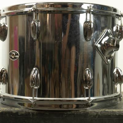 1970s Slingerland 10x14 Chrome Over Wood Tom image 2