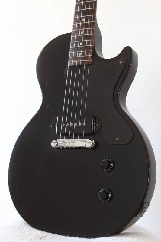 Gibson Les Paul Junior Satin Black 2010 | Reverb