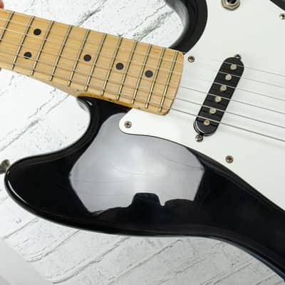 1994 Fender Duo Sonic Black w/gigbag image 8