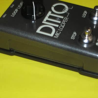 very lightly used (near A+) TC Helicon Ditto Mic Looper (NO adapter, NO box, NO paperwork)- the original bottom screws were changed to different style image 12