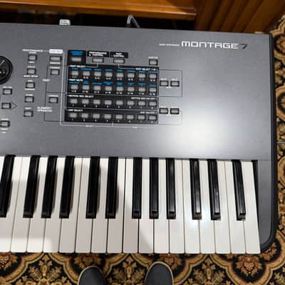 Yamaha Montage 7 Flagship Synthesizer 2019 - Present - Black image 4