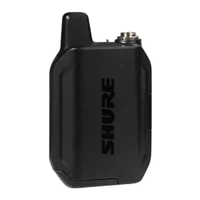 Shure GLXD1+ Digital Wireless Dual Band Bodypack Transmitter with Shure SB904 Rechargeable Lithium-ion Battery Pack for Guitar Pedal GLXD16+ Z3 Band GLX-D16+ & GLXD14+ Systems (Z3: 2.4, 5.8 GHz) image 3
