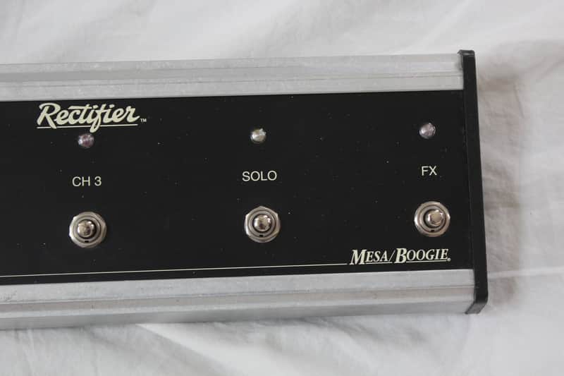 Mesa Boogie Bigfoot Rectifier Footswitch 3 Channel Dual Triple