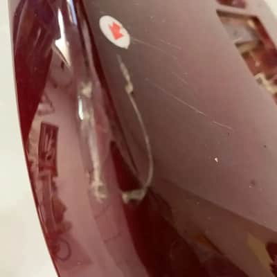 Wine Red HH Guitar Body Floyd Rose Tremolo DIY Project image 9