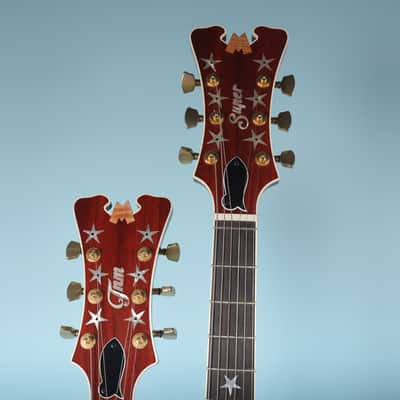 TNM BD Special Double Neck Electric Guitar with Original Case image 4