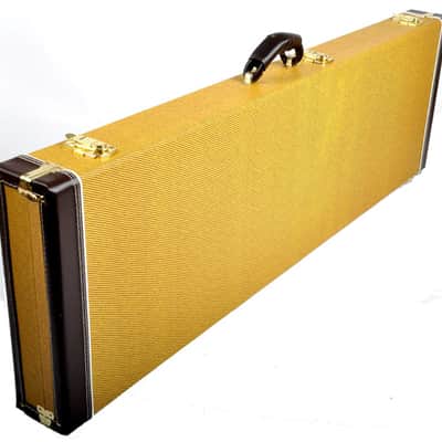 Douglas BGC-250 Tweed Bass Case with Gold Lining for Fender P or J Bass image 1
