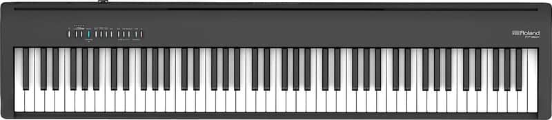 Roland FP-30X 88-Key Digital Piano, Black image 1