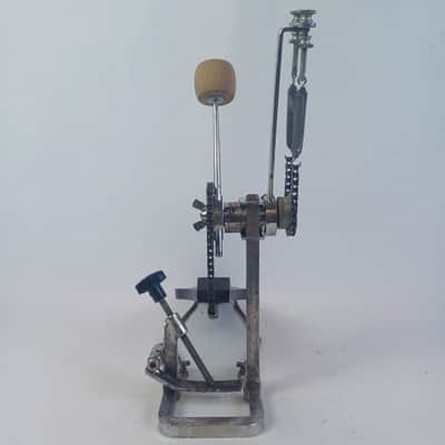 *Jacques Capelle Excalibur Bass Drum Pedal Carbon Fiber Solid Footboard Twin 70s image 6