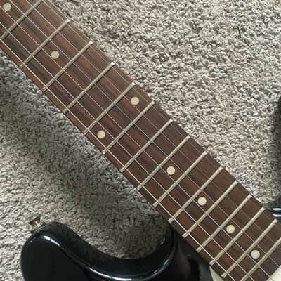 First Act Black Electric Guitar, Basswood Body, Maple Neck, Rosewood Fingerboard 21 Frets image 6