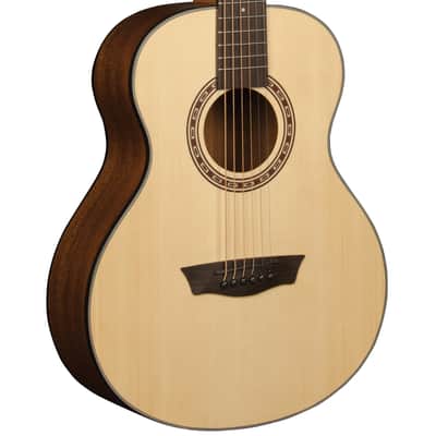 Washburn AGM5K Apprentice Series 7/8 Size G-Mini Spruce Top Mahogany Neck 6-String Acoustic Guitar w/Gig Bag image 6