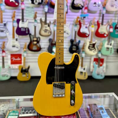 Fender 75th Anniversary Vintera Road Worn 1951 Telecaster, Maple Fingerboard, Butterscotch Blonde image 1