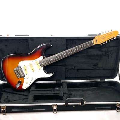 Fender MIJ Stratocaster XII 12 String 1986 - 3-Tone Sunburst image 1