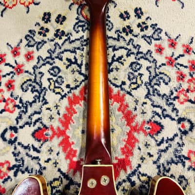 1966 Kay K650 Swingmaster USA - Quilted Maple Sunburst w/ Case image 9