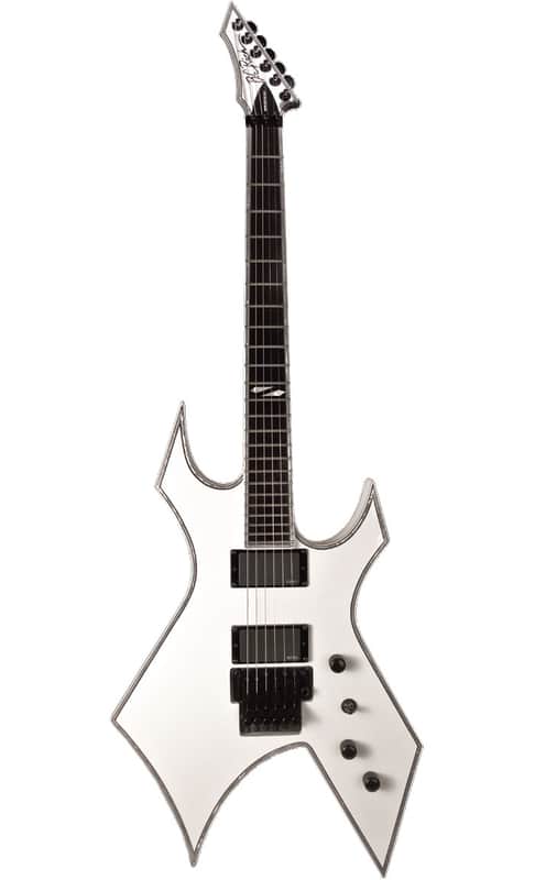 BC Rich Warlock エレキギター 本体 ホワイト BC Rich NJ Warlock Deluxe Electric Guitar Pearl White EMG 81 / 85